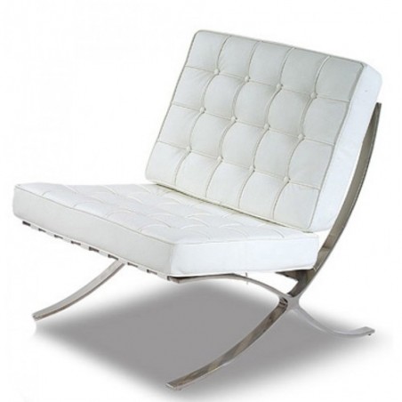 Barcelona Chair - Premium Wit