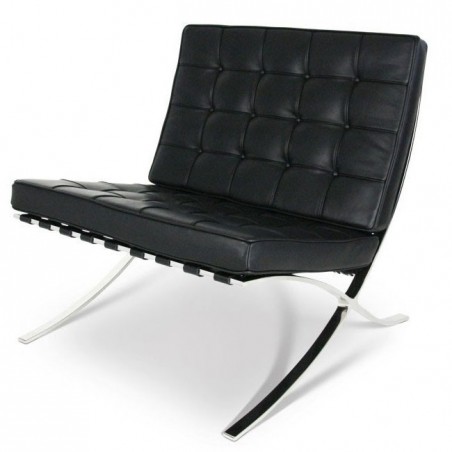 Barcelona Chair Set Zwart - Premium